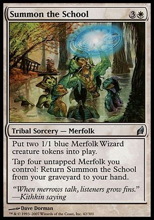 Summon the School (Lorwyn) Trading Card