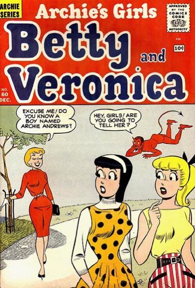 Archie's Girls Betty and Veronica #60 Comic
