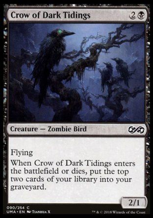 Crow of Dark Tidings (Ultimate Masters) Trading Card