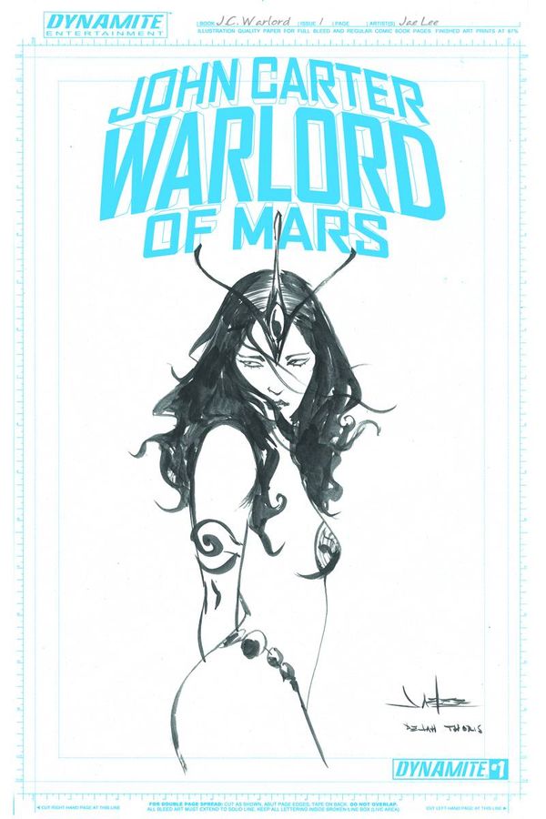 John Carter, Warlord of Mars #1 (Variant Cover J)