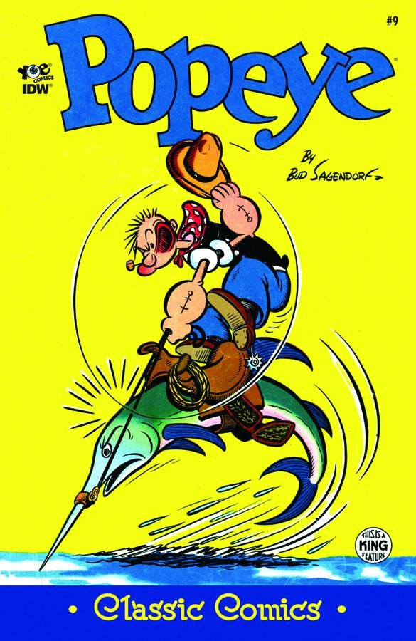 Classic Popeye Ongoing #9 Comic