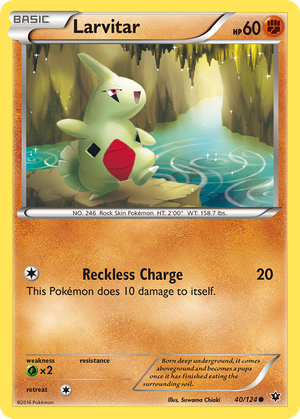 Larvitar (40/124) - Fates Collide