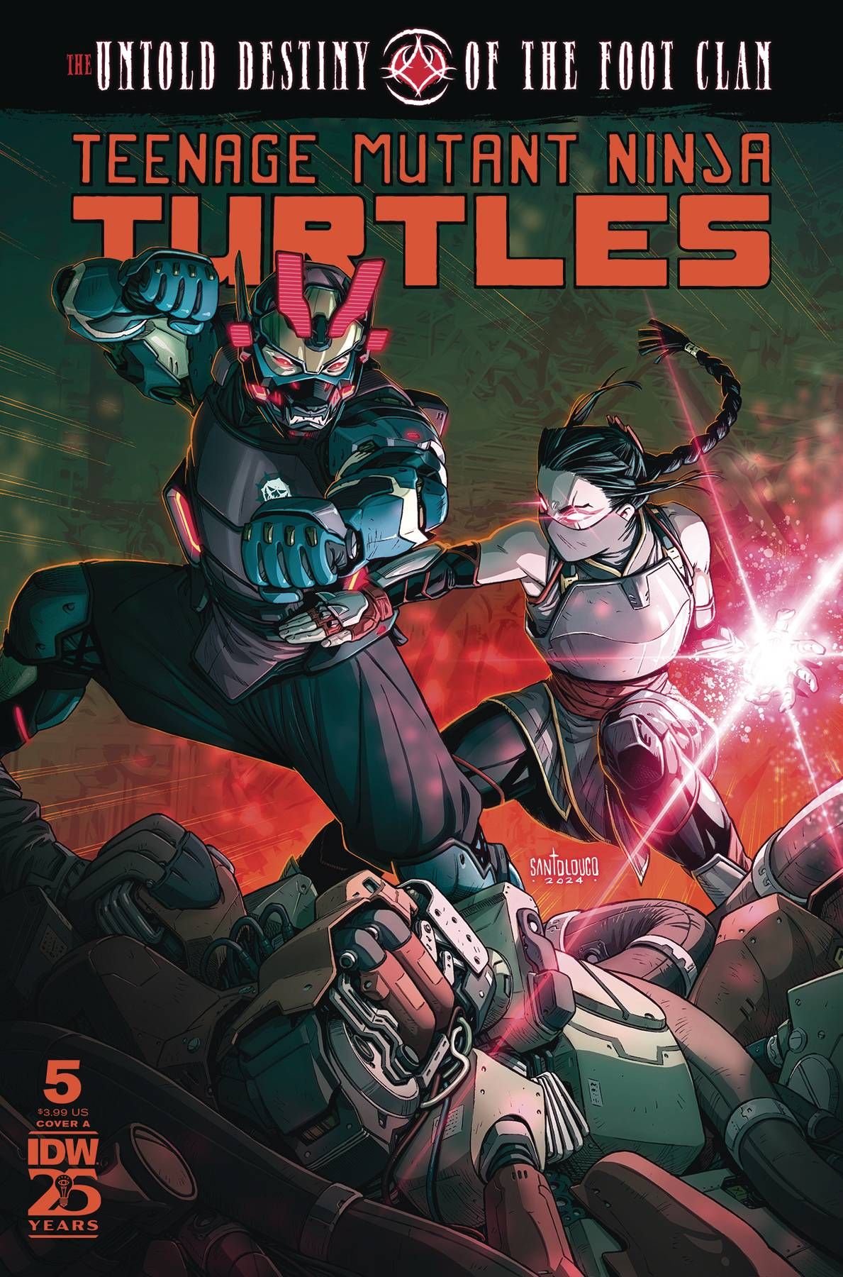 Teenage Mutant Ninja Turtles: The Untold Destiny of the Foot Clan #5 Comic