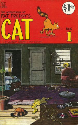 Adventures of Fat Freddy's Cat #1