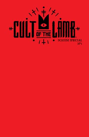 Cult Of The Lamb Schism Special #1 (Cvr C Red Blank Sketch Variant)