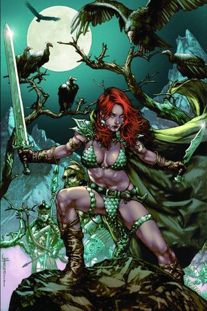 Red Sonja Vultures Circle #1 (Rare Anacleto Virgin)