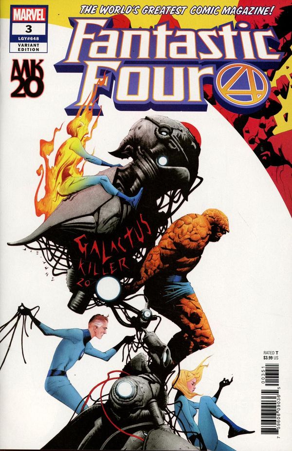Fantastic Four #3 (Jae Lee Mkxx Variant)
