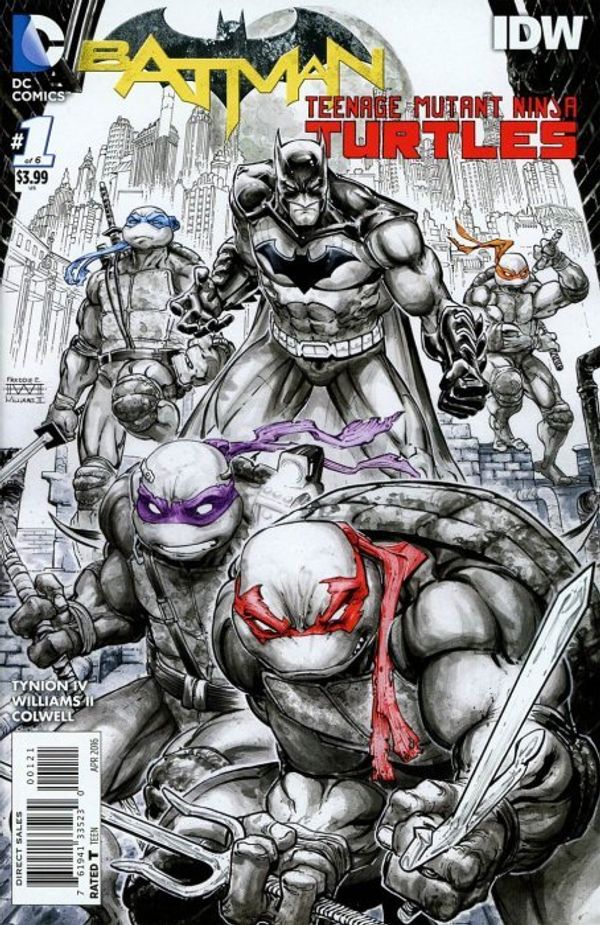 Batman Teenage Mutant Ninja Turtles #1 (2nd Printing)