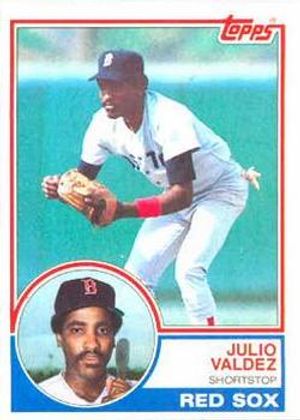 Julio Valdez 1983 Topps #628