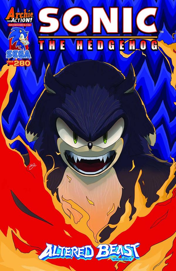 Sonic The Hedgehog #280 (Variant Cover B Erik Ly)