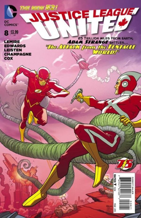 Justice League United #8 (Flash 75 Variant Cover)