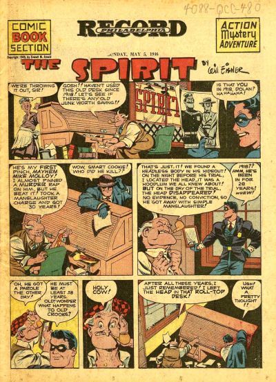 Spirit Section #5/5/1946 Comic