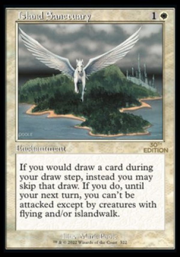 Island Sanctuary (Magic 30th Anniversary Edition - Old Frame)