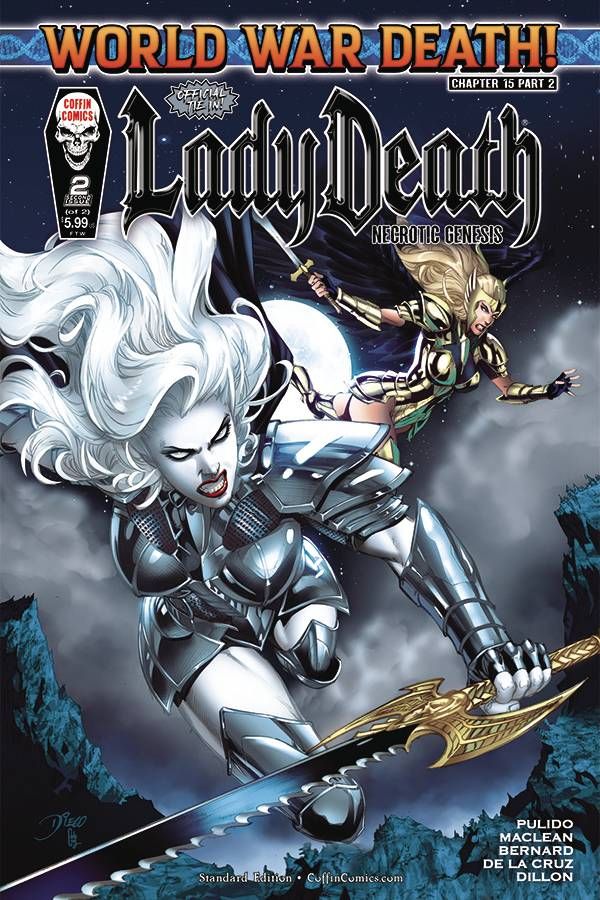 Lady Death: Necrotic Genesis #2 Comic