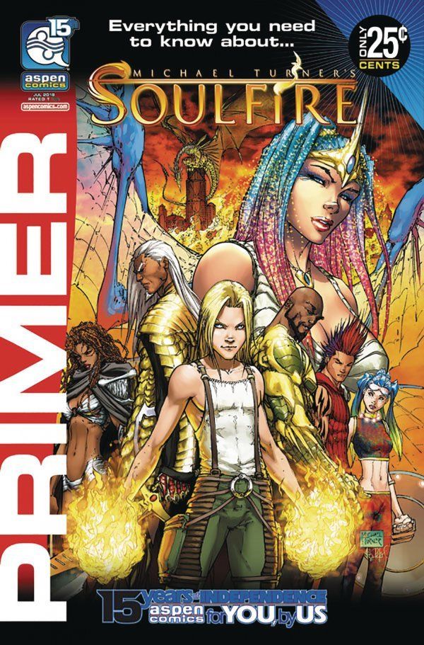 Michael Turner's Soulfire 2018 Primer #1 Comic