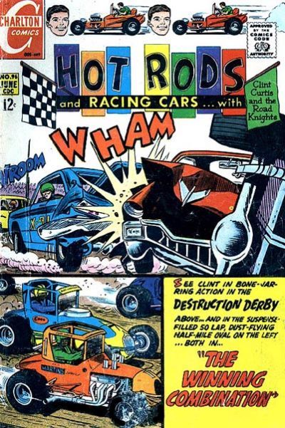Hot Rods and Racing Cars #96 Comic