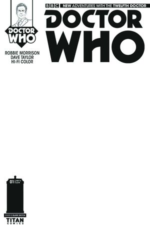 Doctor Who: The Twelfth Doctor #1 (Blank Sketch Cover)