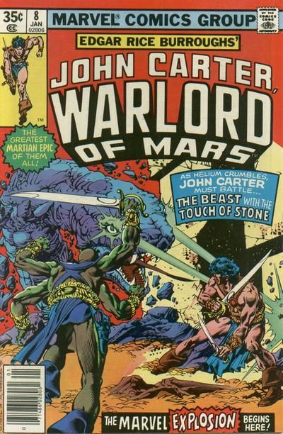 John Carter Warlord of Mars #8 Comic