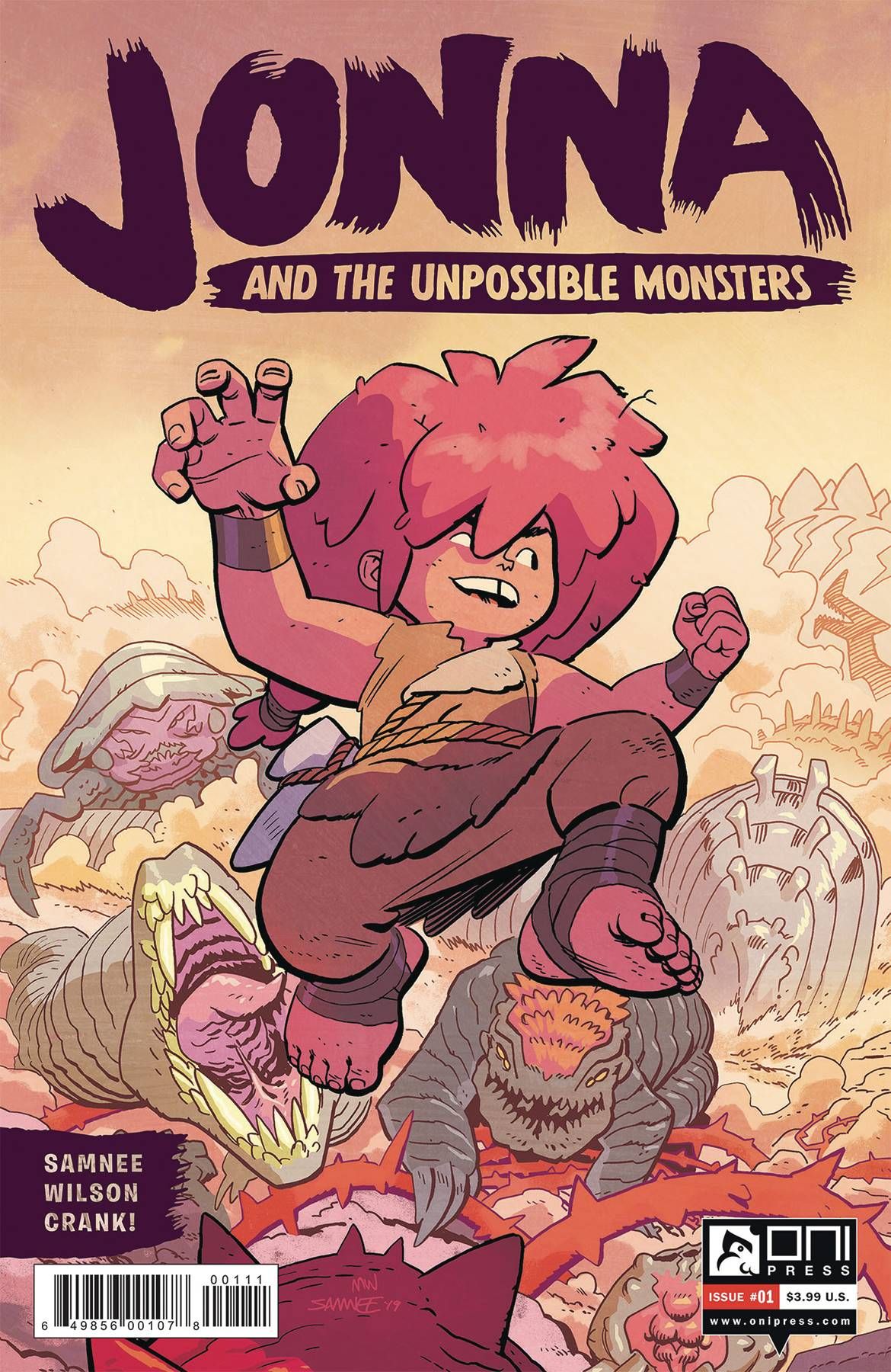 Jonna And The Unpossible Monsters #1 Comic