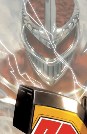 Mighty Morphin Power Rangers #1 (C Megazord Connecting Variant Full Art Mercado)