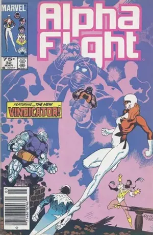 Alpha Flight #32 (Newsstand Edition)