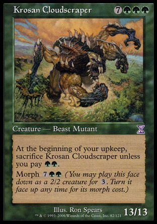 Krosan Cloudscraper (Time Spiral) Trading Card