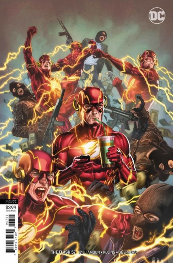THE FLASH #52 VARIANT FINAL ISSUE OF NEW 52 SERIES. SEE MY OTHERS!!
