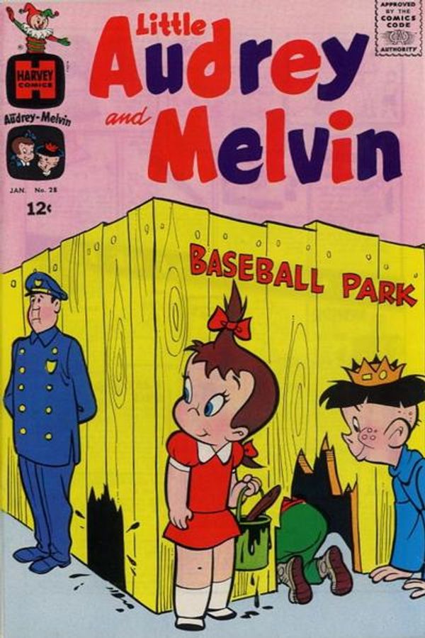 Little Audrey and Melvin #28