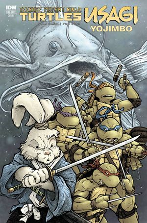 Teenage Mutant Ninja Turtles/Usagi Yojimbo #1 (10 Copy Cover)