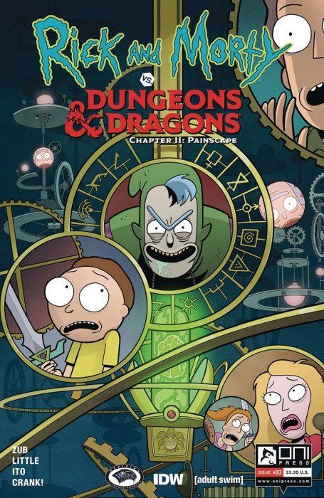 Rick and Morty Vs. Dungeons & Dragons II #3 Comic