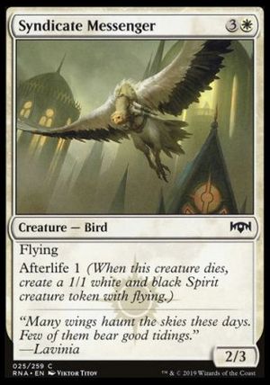 Syndicate Messenger (Ravnica Allegiance)