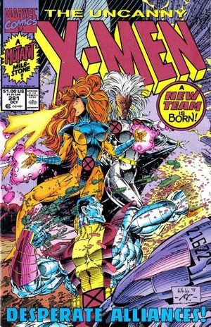 Uncanny X-Men #281 (2nd Printing)