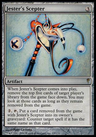 Jester's Scepter (Coldsnap) Trading Card