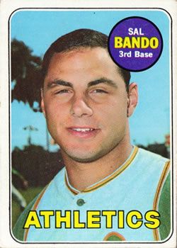 Sal Bando 1969 Topps #371 Sports Card