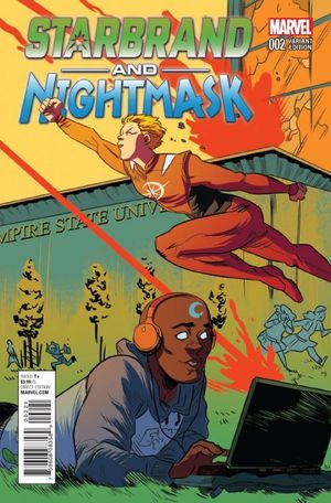 Starbrand and Nightmask #2 (Henderson Variant)