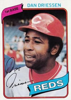 Cesar Geronimo - 1980 Topps #475 - Cincinnati Reds Baseball Card