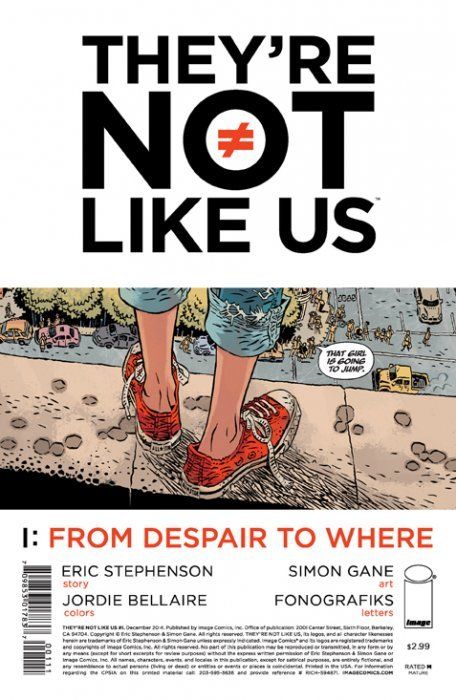 They're Not Like Us #1 Comic
