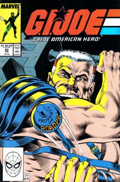 G.I. Joe, A Real American Hero #83 Comic