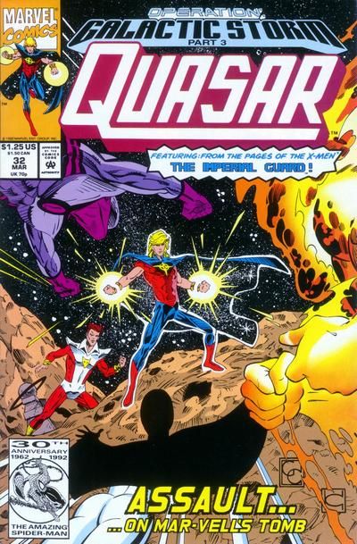 Quasar #32 Comic