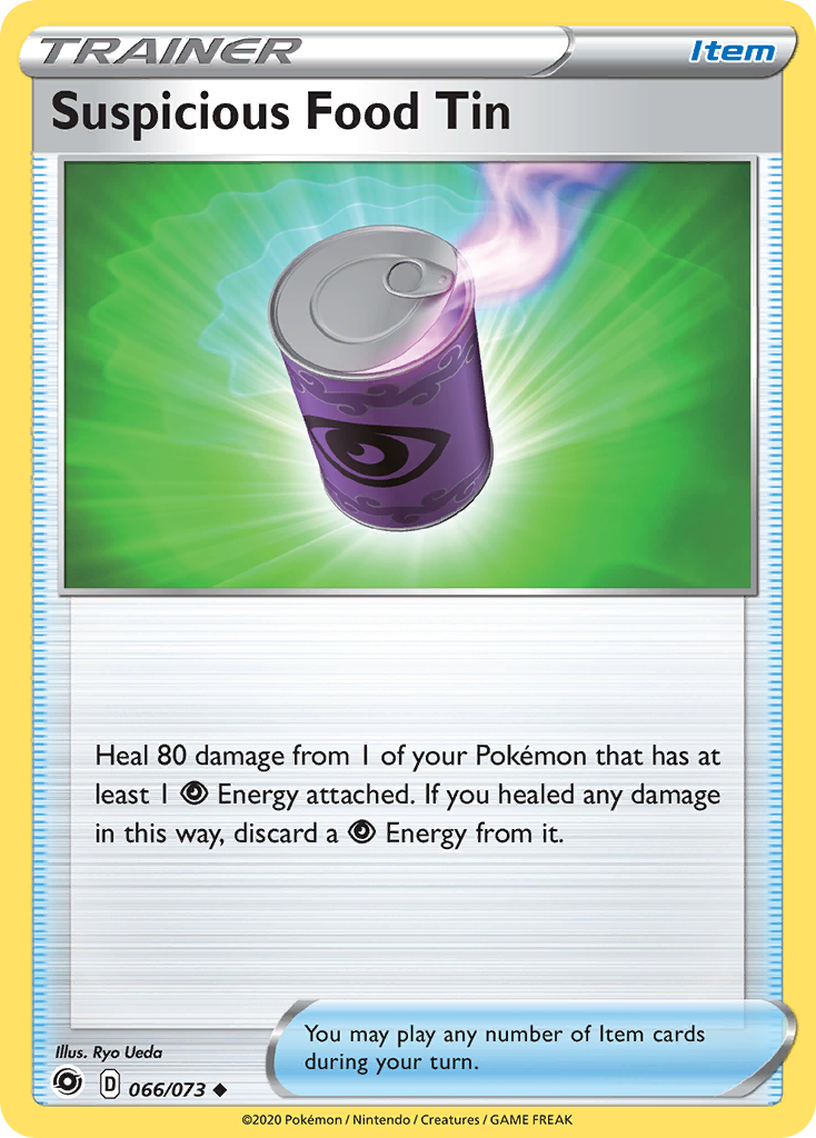 Suspicious Food Tin (66/73) - Champion's Path Pokémon Card