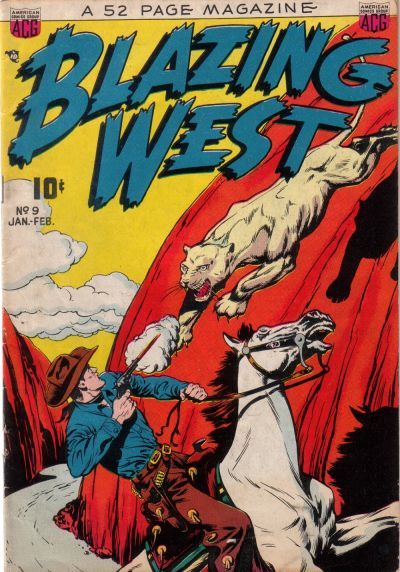 Blazing West #9 Comic