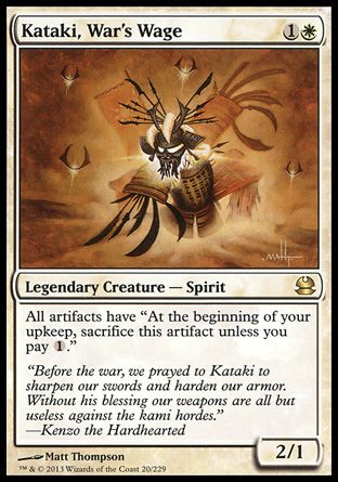 Kataki, War's Wage (Modern Masters) Trading Card