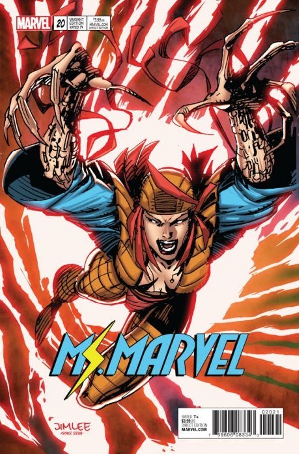 Ms. Marvel #20 (X-men Card Variant)