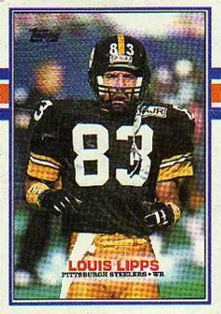 Louis Lipps 1989 Topps #318 Sports Card