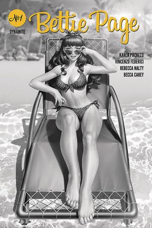 Bettie Page #1 (25 Copy Yoon B&w Cover)