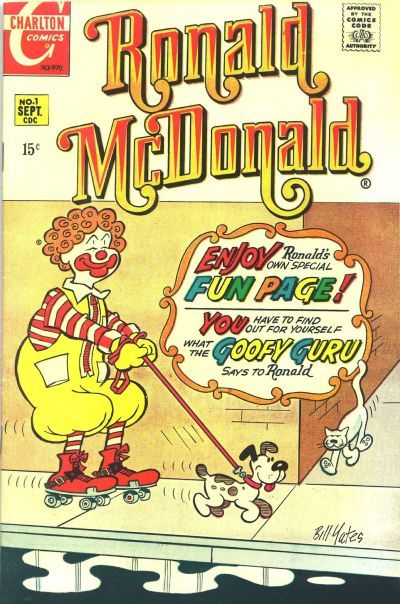 Ronald McDonald #1 Comic