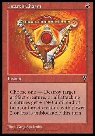 Hearth Charm (Visions) Trading Card