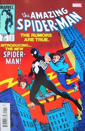 reprint 2019.MARVEL THE AMAZING SPIDER-MAN # 252 NM 1st Black costume