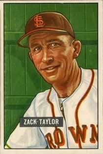 Zack Taylor 1951 Bowman #315 Sports Card