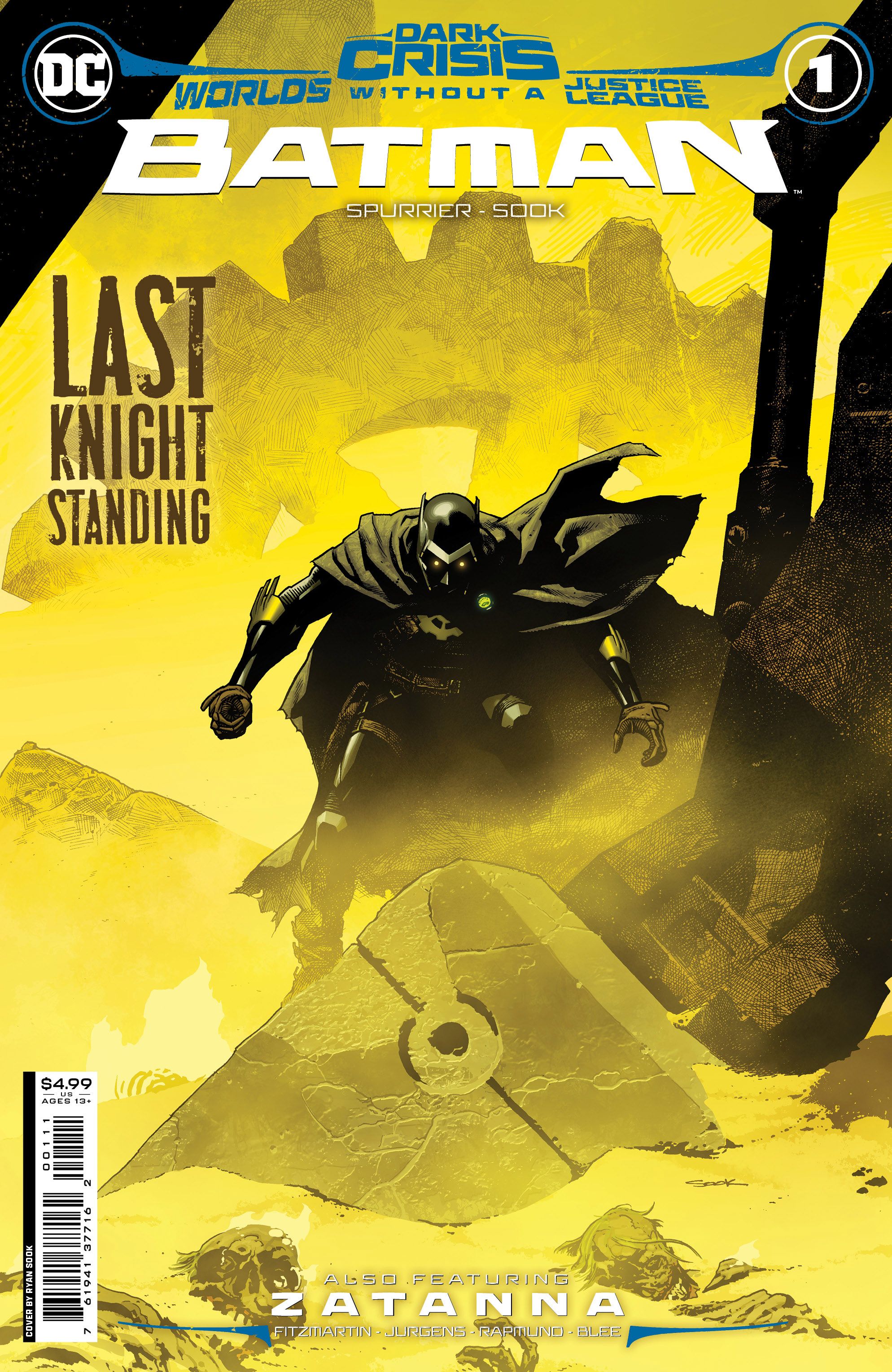 Dark Crisis: Worlds Without a Justice League - Batman #1 Comic